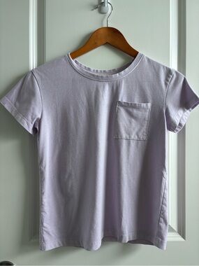 Cat & Jack Lavender Crewneck Tee